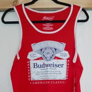 Mens small Budweiser classic tank